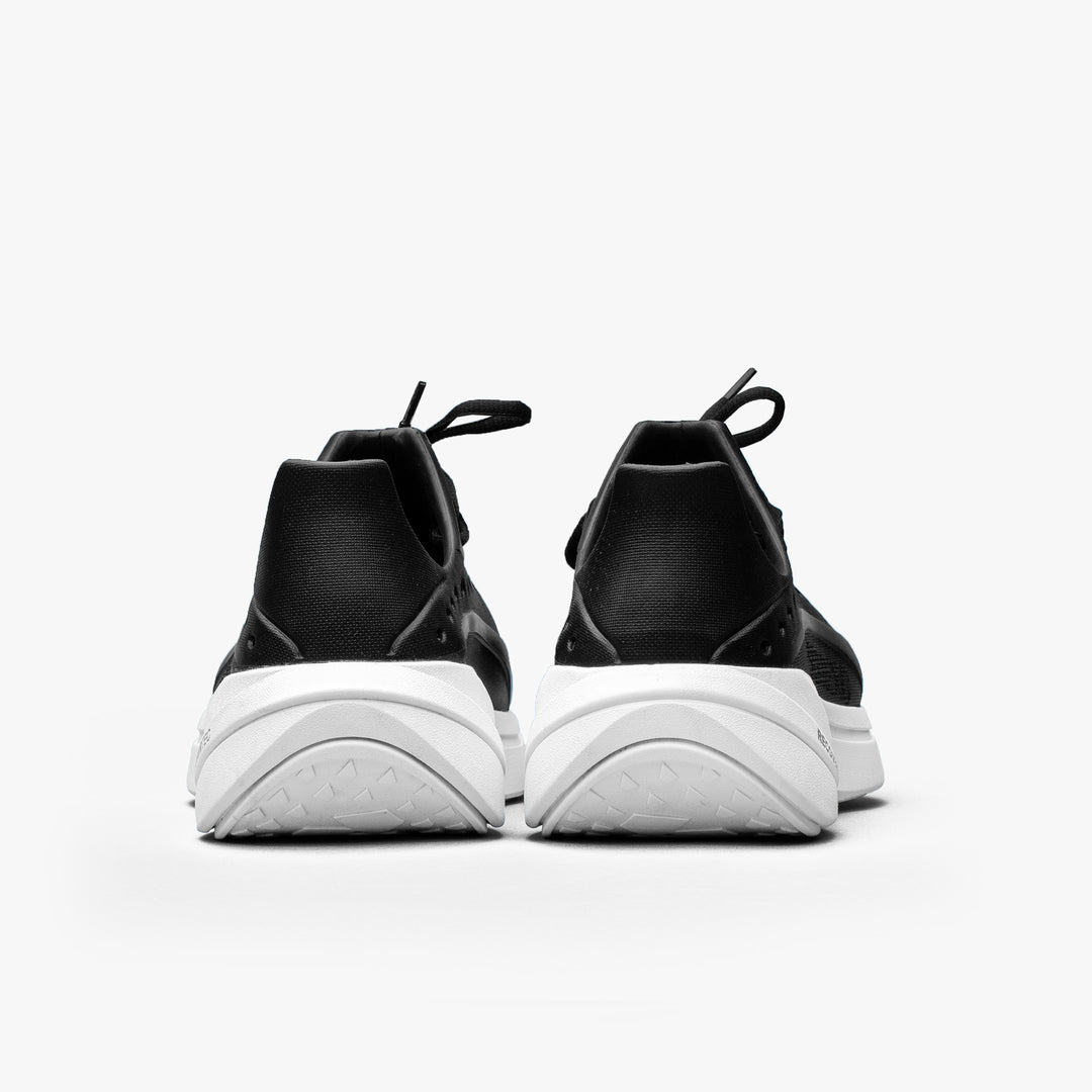 Black/White Slip On Recovery Sneaker#color_black