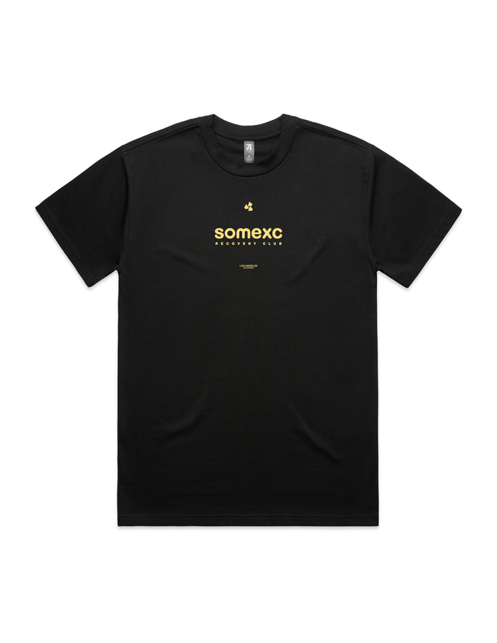 Front of Black Boxy Heavy T-Shirt#color_black